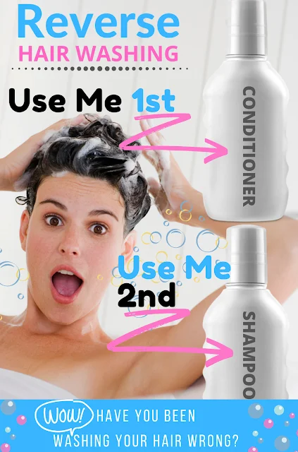 What is the reverse hair washing method, by top beauty blogger Barbies Beauty Bits